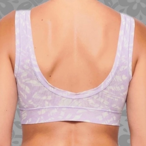 NWT SKIMS Lilac Swirl Summer Mesh Bralette Size XXS - Picture 2 of 4